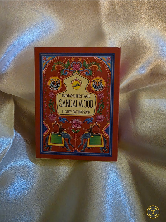 Indian Heritage Sandalwood Luxury Bathing Soap