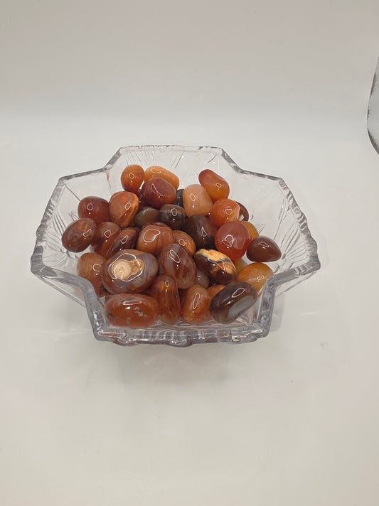 Carnelian Tumbles – $3 Each or 4 for $10 (Use Code: 4FOR10)