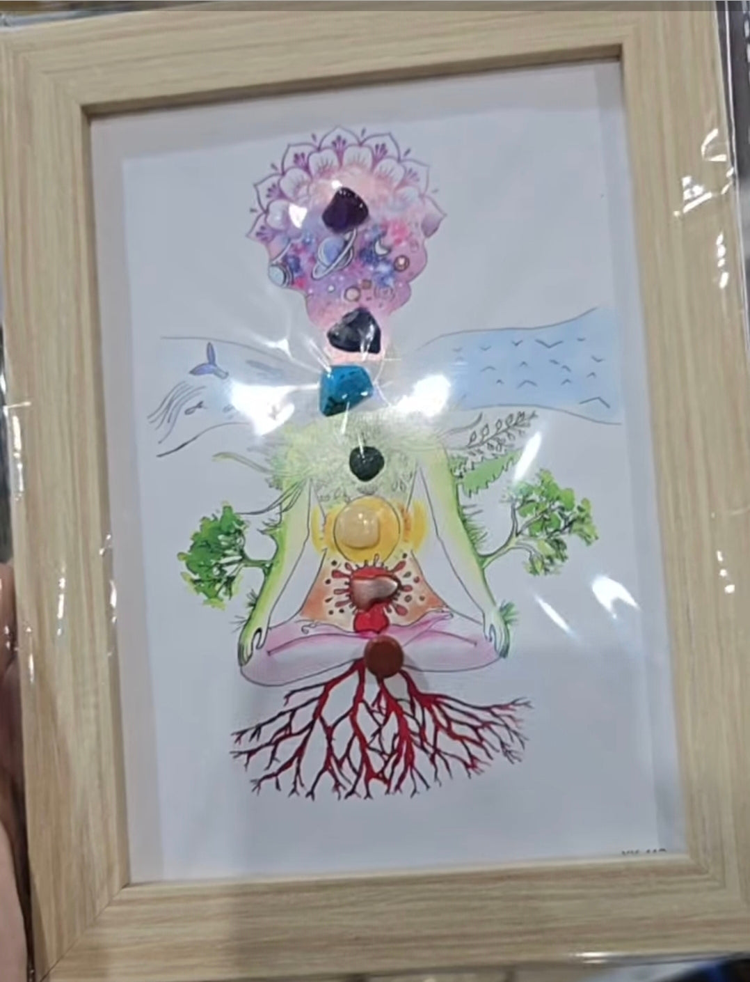 Chakra Goddess Crystal Frame – “Earth Spirit” Edition (Pre-Order)