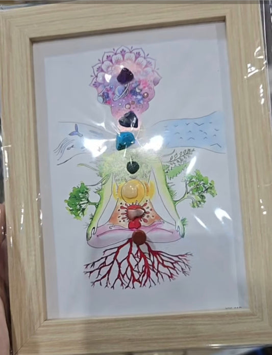 Chakra Goddess Crystal Frame – “Earth Spirit” Edition (Pre-Order)