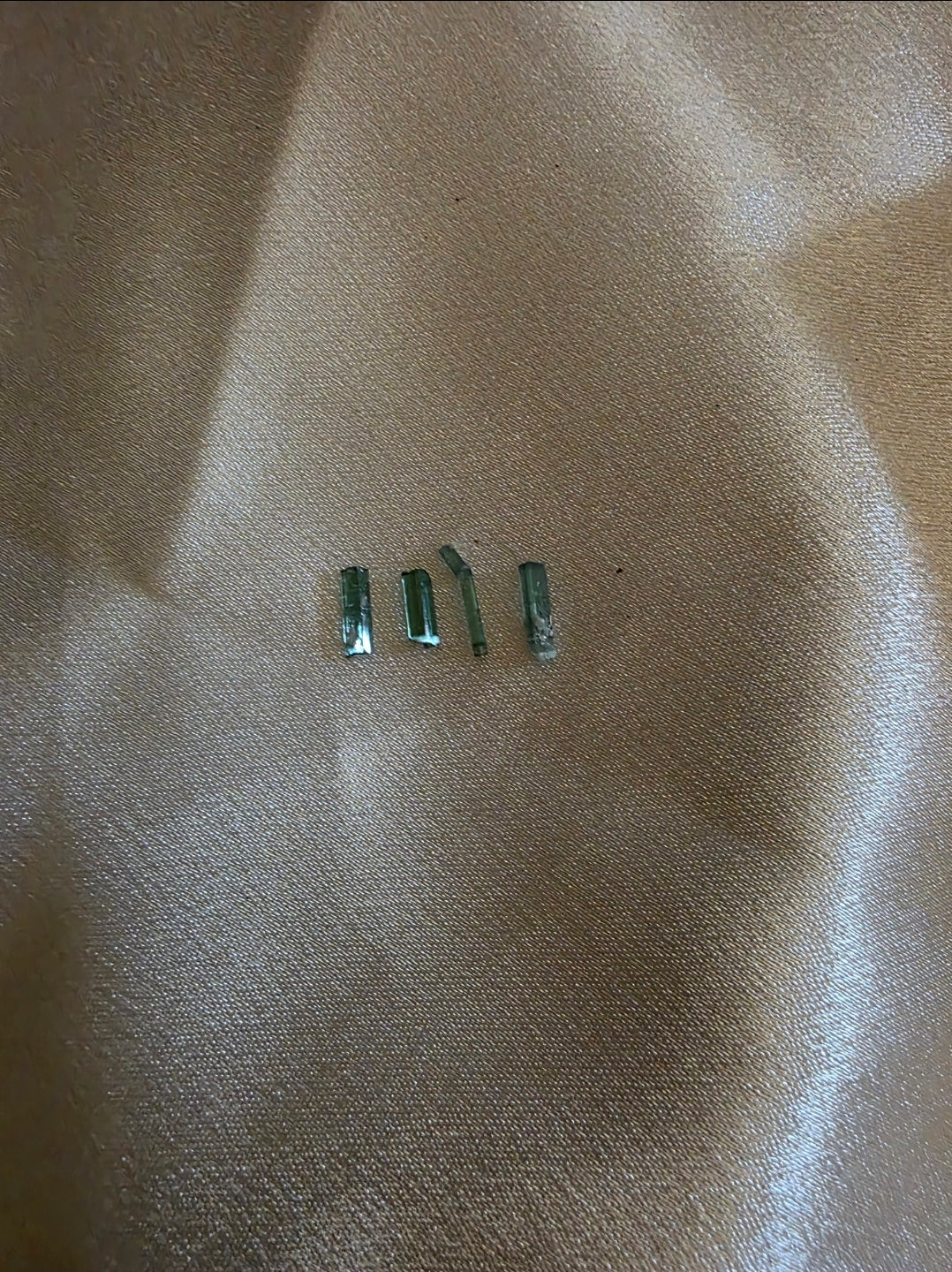 Rare Blue/Green Tourmaline Rods – Intuitively Chosen (1cm) in Display Specimen Box