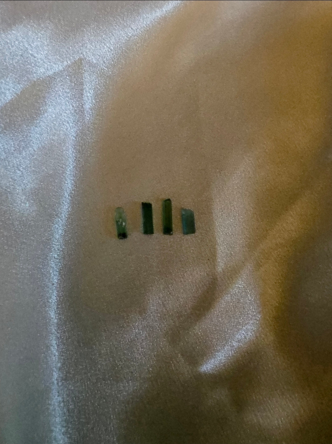 Rare Blue/Green Tourmaline Rods – Intuitively Chosen (1-1.5cm) in Display Specimen Box