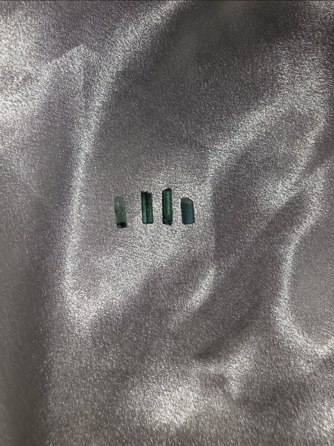 Rare Blue/Green Tourmaline Rods – Intuitively Chosen (1-1.5cm) in Display Specimen Box