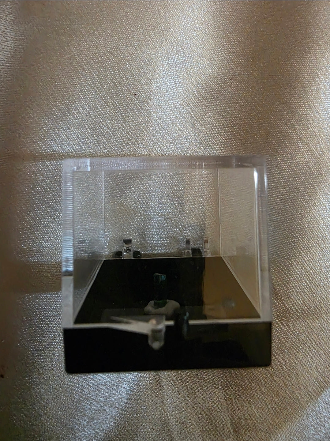 Rare Blue/Green Tourmaline Rods – Intuitively Chosen (1-1.5cm) in Display Specimen Box
