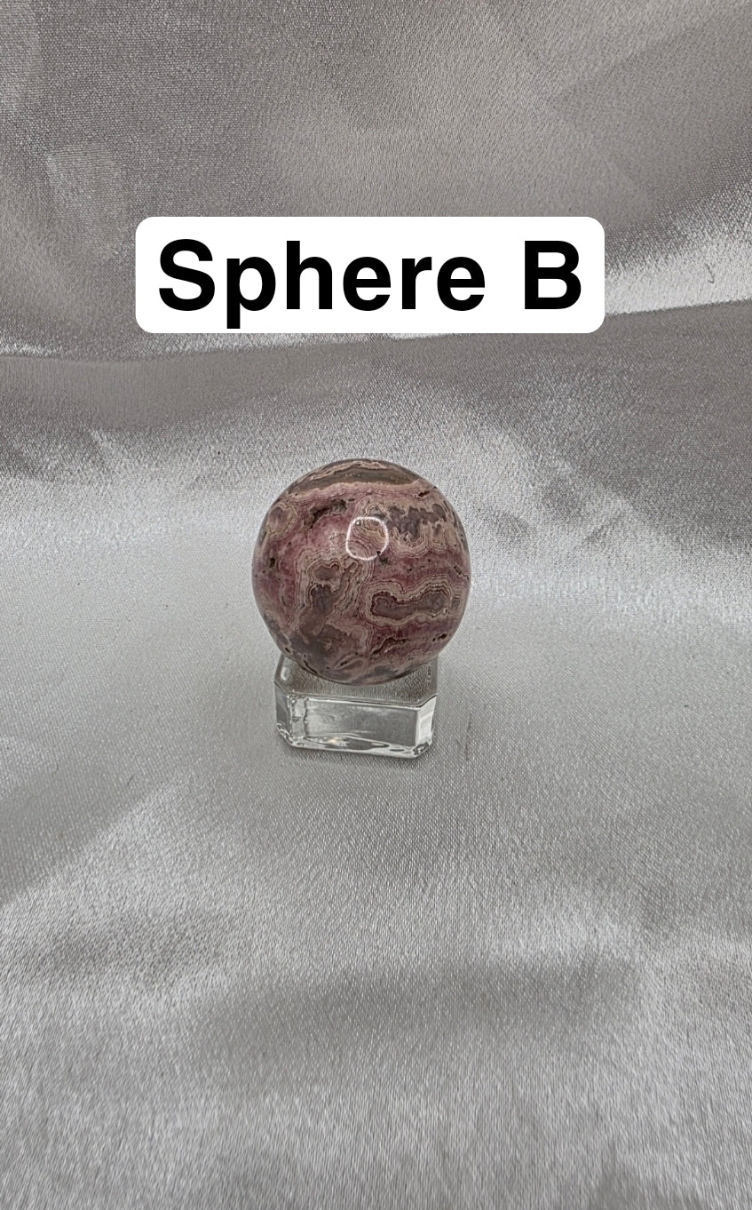 Rhodochrosite Spheres – High Grade • Argentina (Collector’s Pieces • Polished & Powerful)