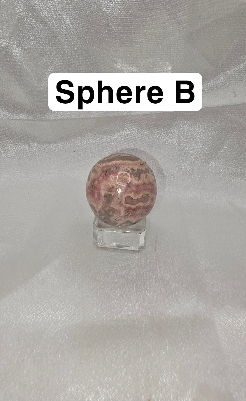 Rhodochrosite Spheres – High Grade • Argentina (Collector’s Pieces • Polished & Powerful)