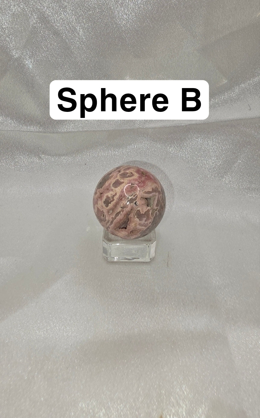 Rhodochrosite Spheres – High Grade • Argentina (Collector’s Pieces • Polished & Powerful)