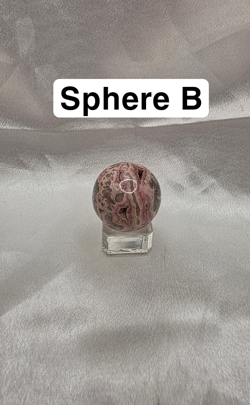 Rhodochrosite Spheres – High Grade • Argentina (Collector’s Pieces • Polished & Powerful)