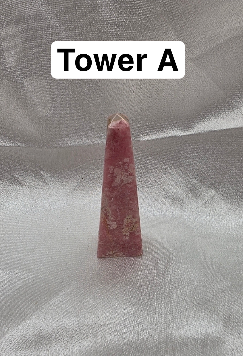 Rhodochrosite Towers (High-Grade • Argentina • Collector Quality)