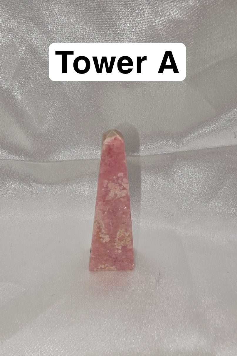 Rhodochrosite Towers (High-Grade • Argentina • Collector Quality)