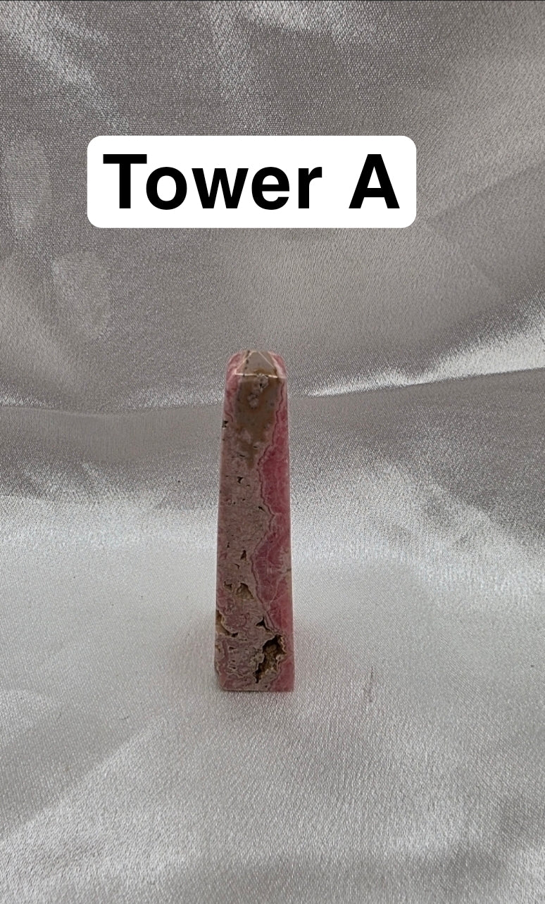 Rhodochrosite Towers (High-Grade • Argentina • Collector Quality)