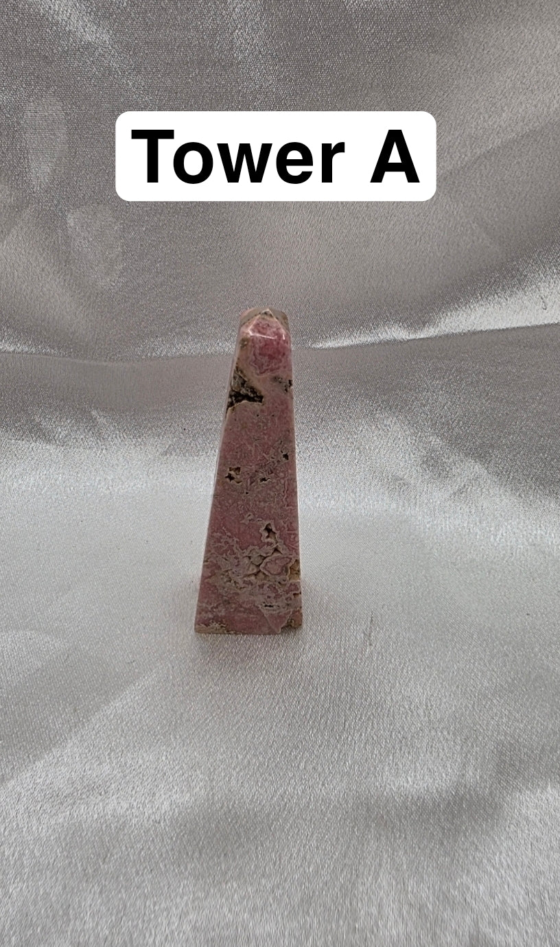 Rhodochrosite Towers (High-Grade • Argentina • Collector Quality)