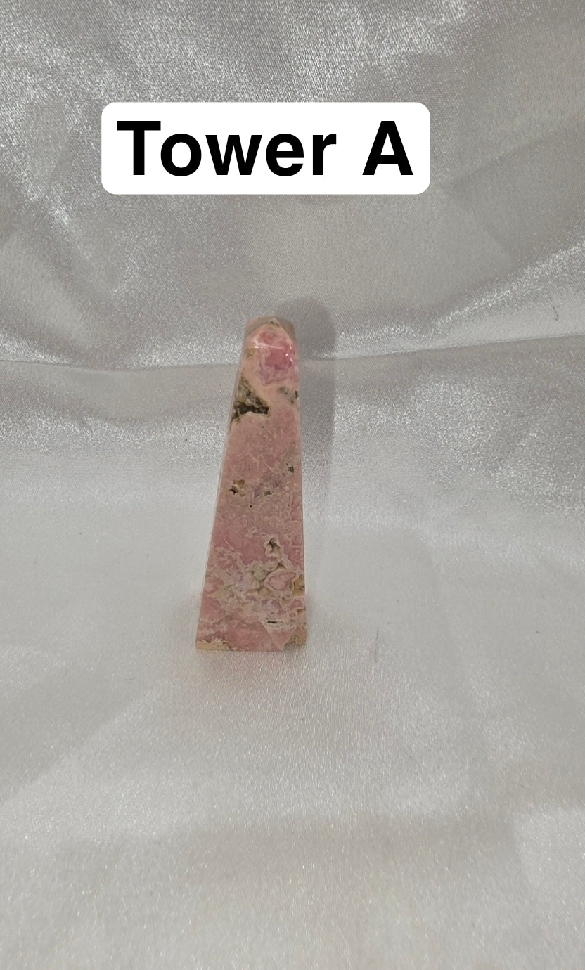Rhodochrosite Towers (High-Grade • Argentina • Collector Quality)