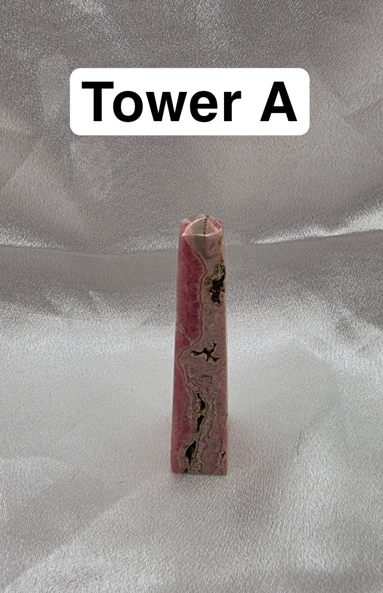 Rhodochrosite Towers (High-Grade • Argentina • Collector Quality)