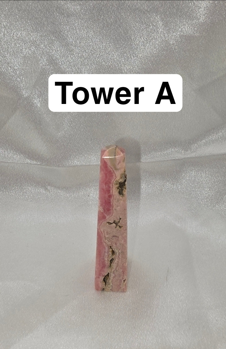 Rhodochrosite Towers (High-Grade • Argentina • Collector Quality)