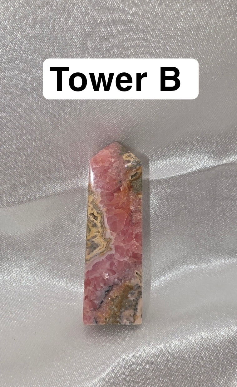 Rhodochrosite Towers (High-Grade • Argentina • Collector Quality)