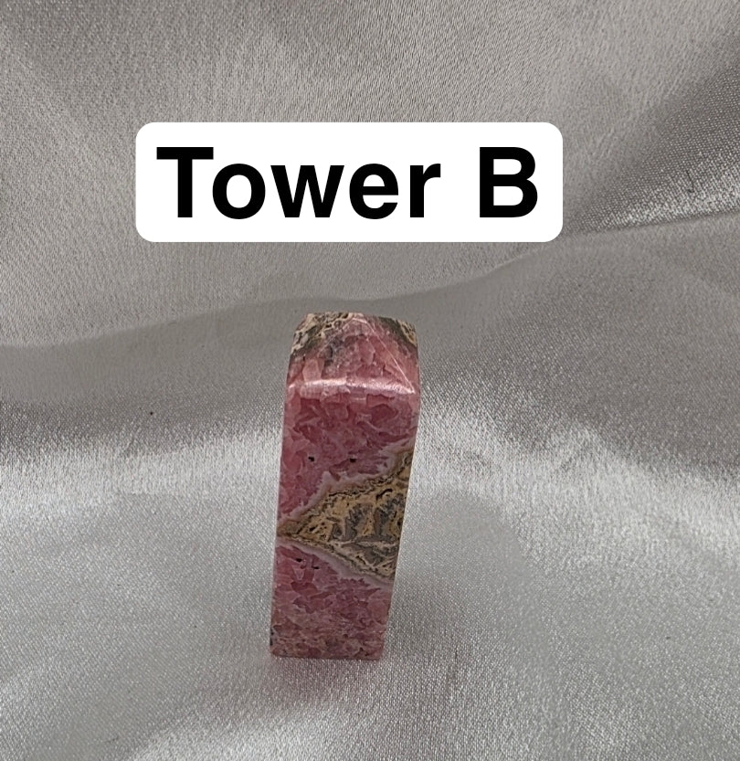 Rhodochrosite Towers (High-Grade • Argentina • Collector Quality)