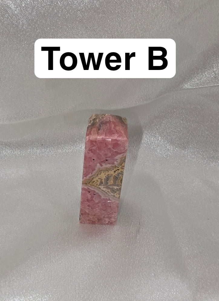 Rhodochrosite Towers (High-Grade • Argentina • Collector Quality)