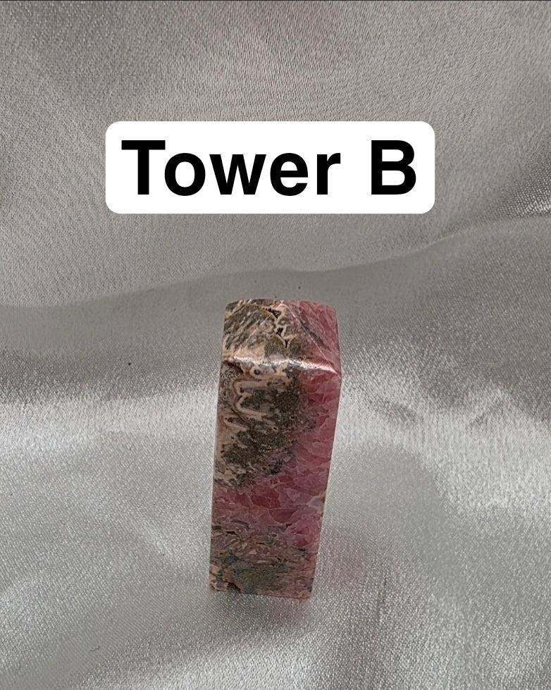 Rhodochrosite Towers (High-Grade • Argentina • Collector Quality)