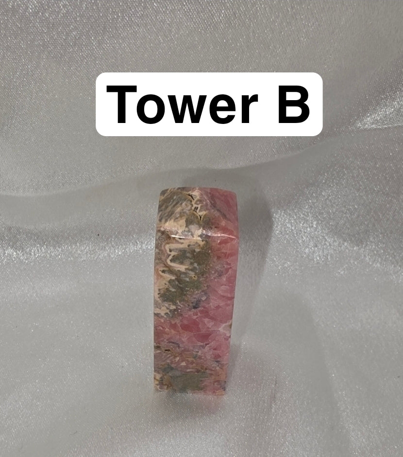 Rhodochrosite Towers (High-Grade • Argentina • Collector Quality)