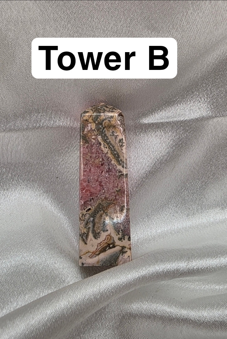 Rhodochrosite Towers (High-Grade • Argentina • Collector Quality)