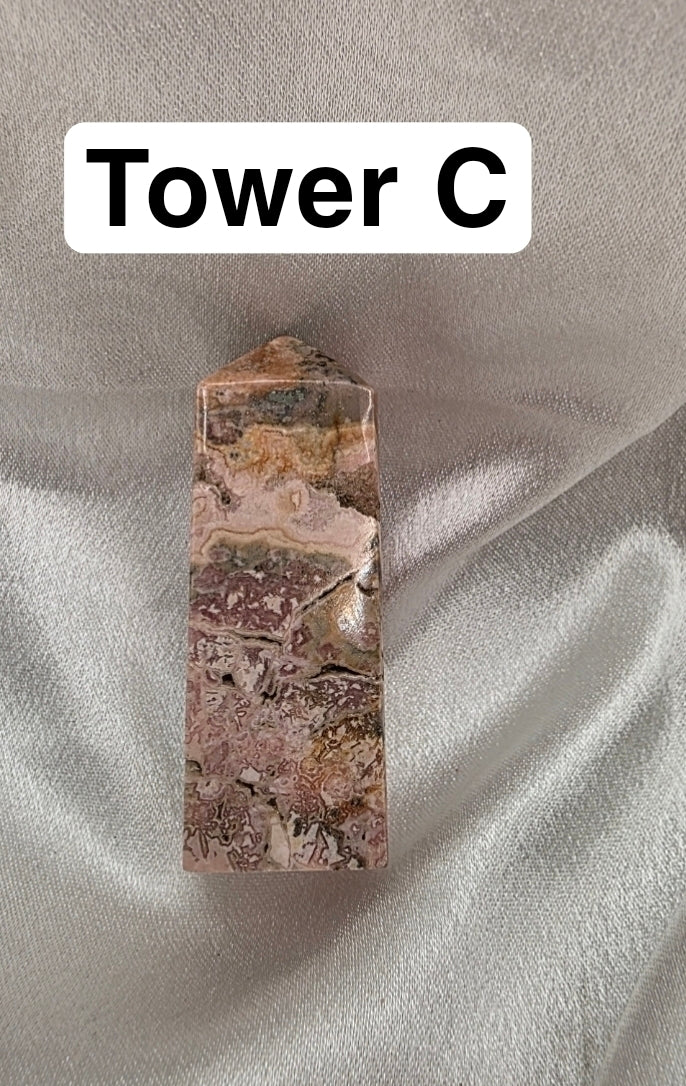 Rhodochrosite Towers (High-Grade • Argentina • Collector Quality)