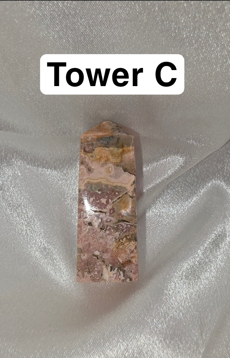 Rhodochrosite Towers (High-Grade • Argentina • Collector Quality)