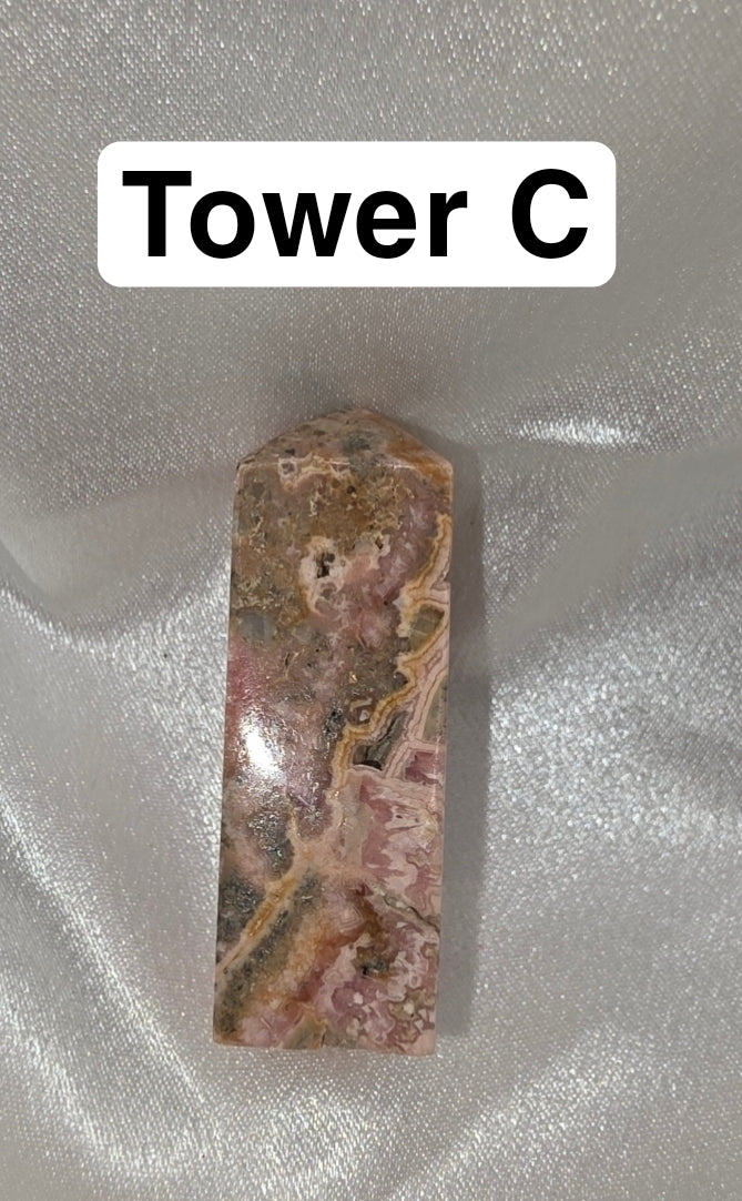 Rhodochrosite Towers (High-Grade • Argentina • Collector Quality)