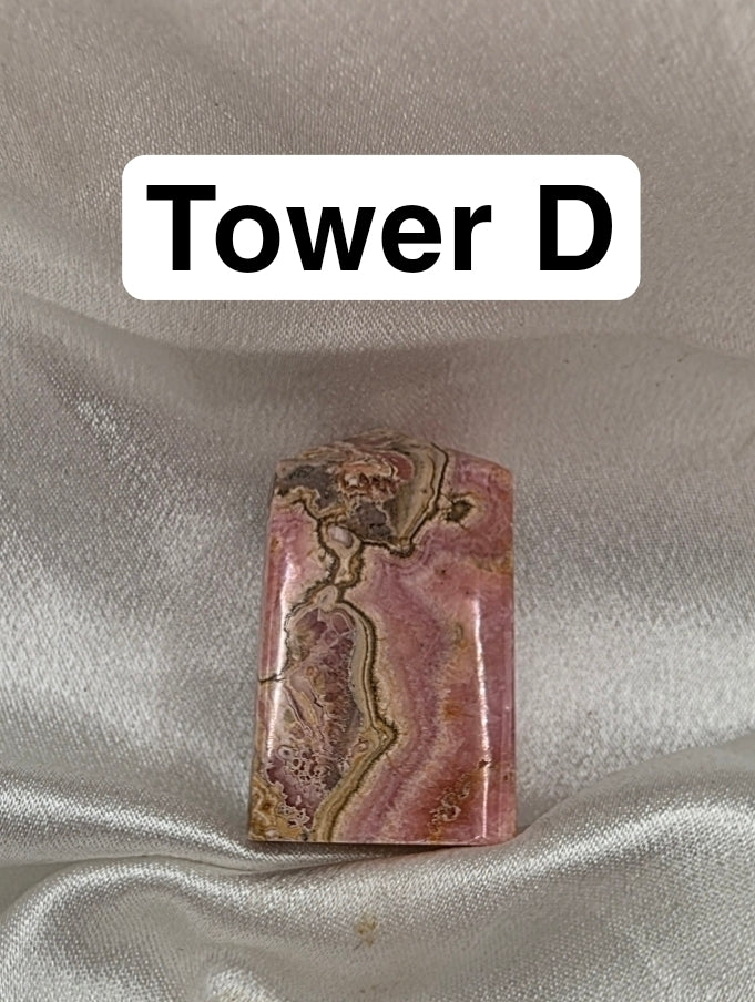 Rhodochrosite Towers (High-Grade • Argentina • Collector Quality)