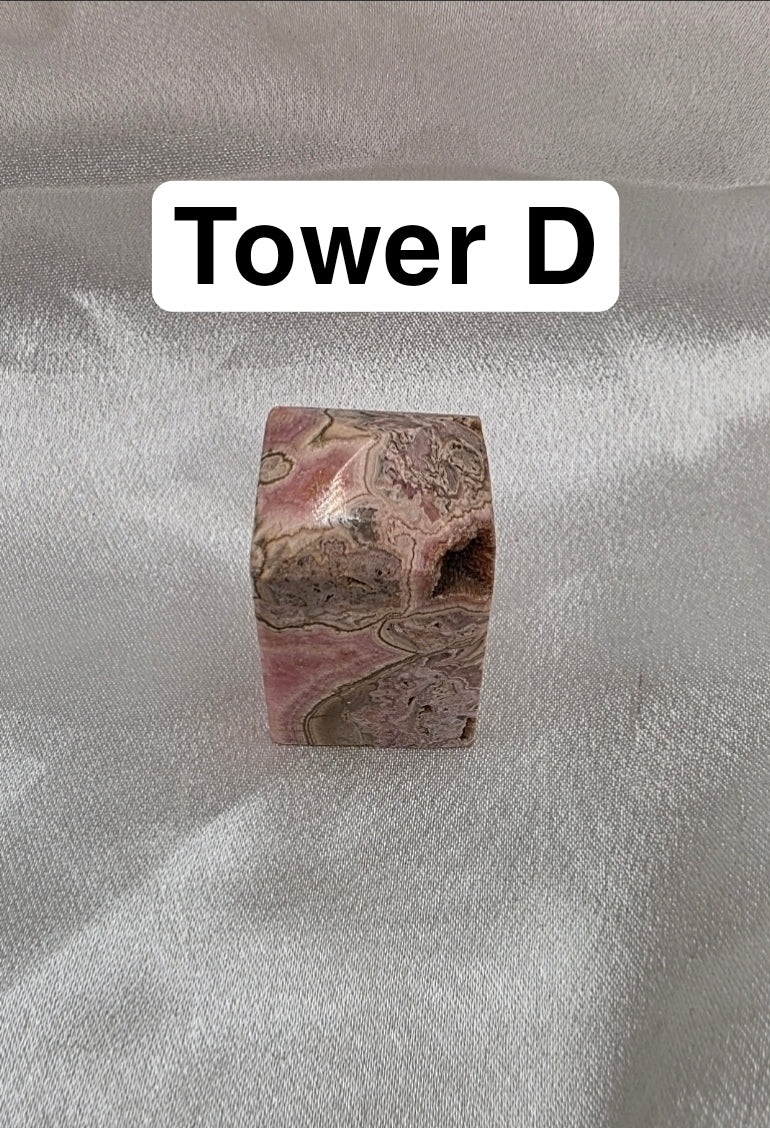 Rhodochrosite Towers (High-Grade • Argentina • Collector Quality)