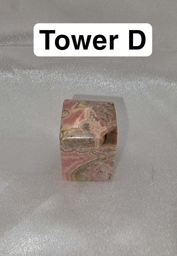 Rhodochrosite Towers (High-Grade • Argentina • Collector Quality)