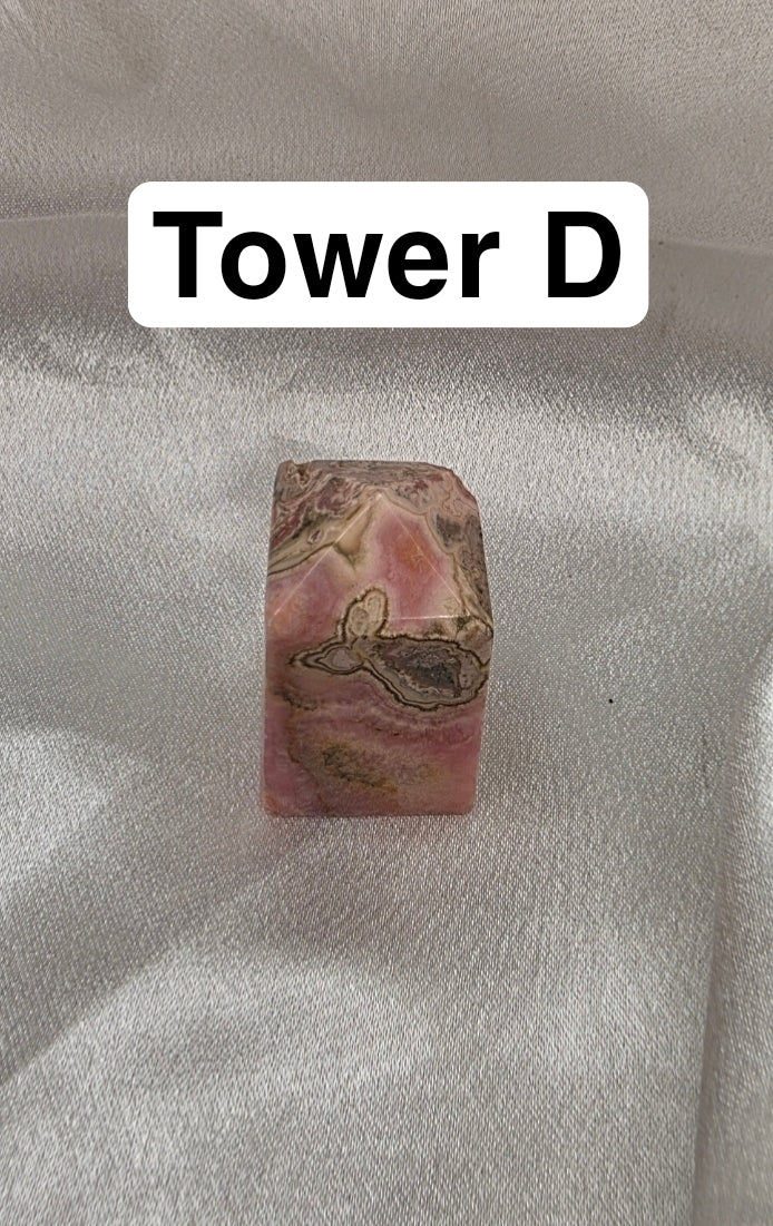 Rhodochrosite Towers (High-Grade • Argentina • Collector Quality)