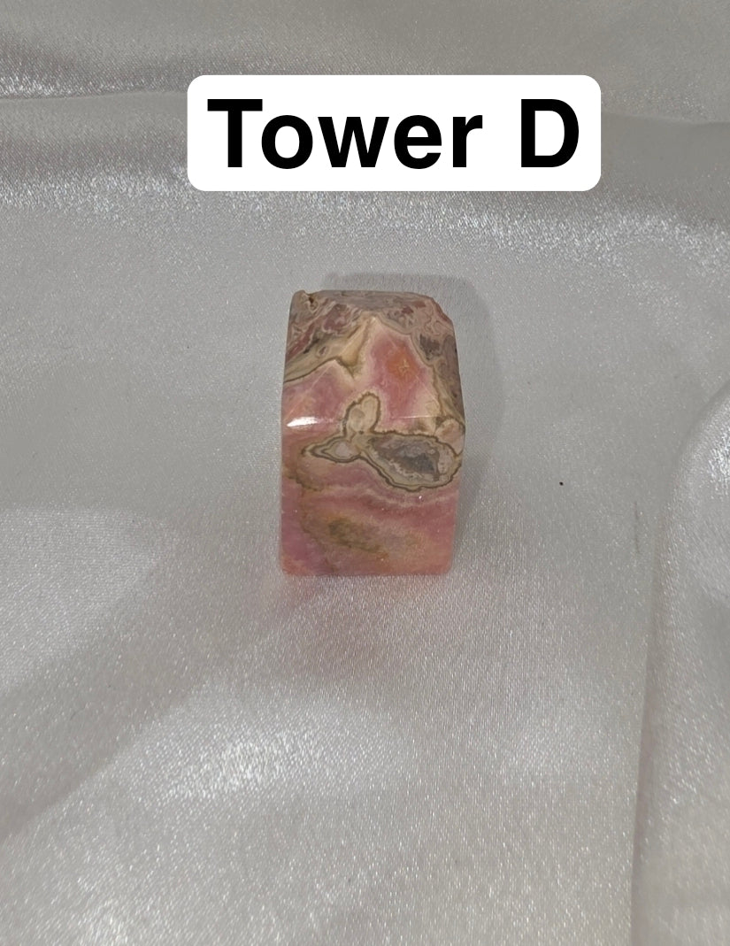 Rhodochrosite Towers (High-Grade • Argentina • Collector Quality)