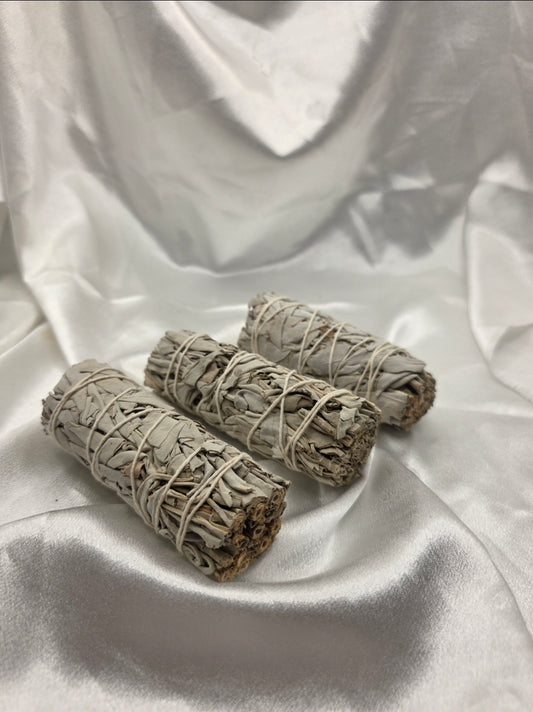 White Sage Stick – Cleansing • Purification • Smudging Ritual