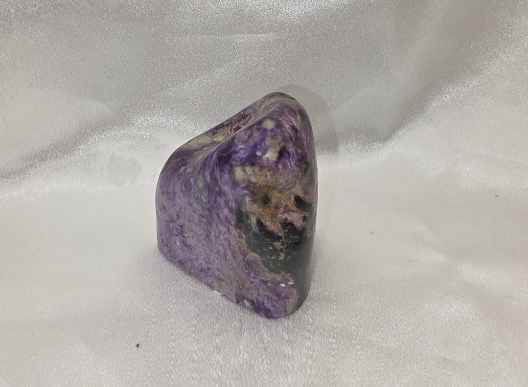Ultra-Rare High-Grade Charoite Freeforms – Ethereal Purple Swirls • One-Source Mineral • Mine Depleted & Restricted
